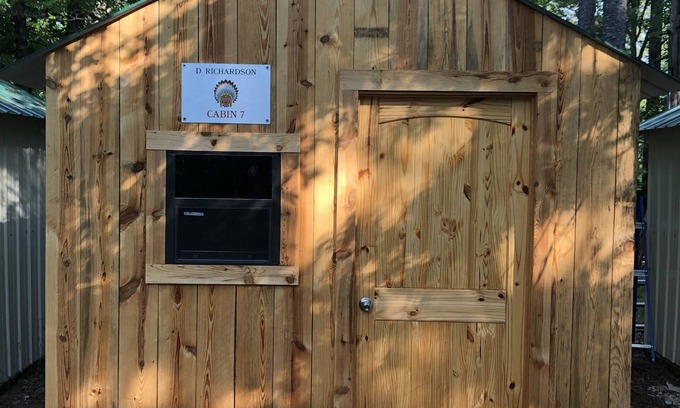 Hatfield RV Rental | Pet-Friendly Cabin 5: Perfect Rustic Retreat for Two