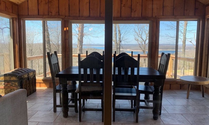 Oakland Cabin | Scenic Cabin 9: Three Bedrooms with Pool and Pet Friendly