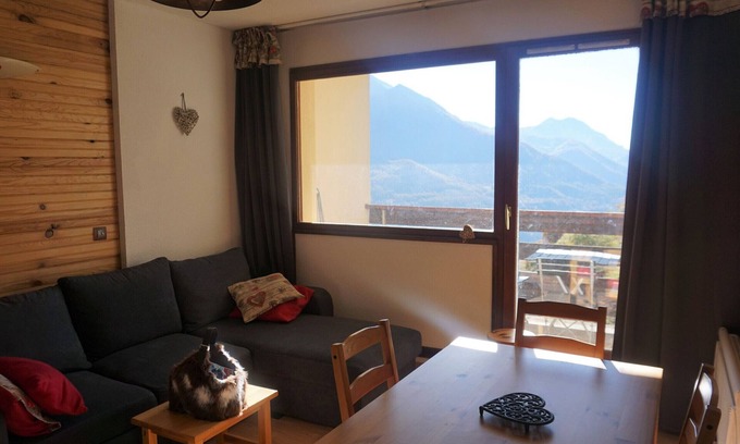 Orcieres-Merlette Apartment | Cozy Studio in Orcières Merlette for Up to 4 Guests