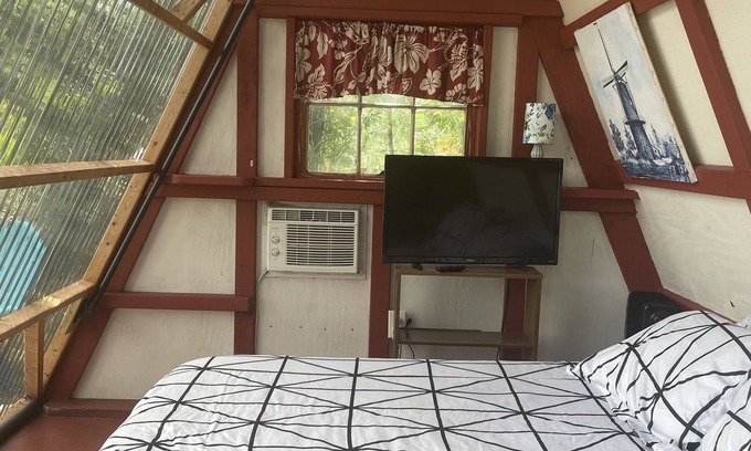Brookridge RV Rental | Enchanting Cabin Tent Nestled in an Olive Grove
