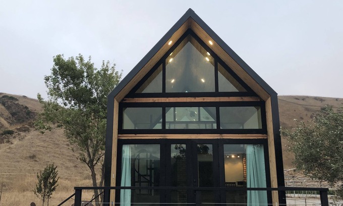 Puerto Nuevo Cabin | Cozy Cabin Two at Rancho El Beg with Pool & Kitchen