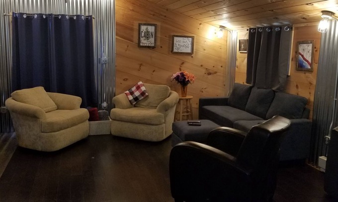 Helfenstein Cabin | Scenic Cabin with View Near Off-Road Parks & Knoebels