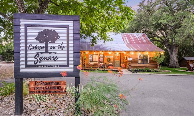 Wimberley Cabin | Experience Cabins on the Square in Downtown Wimberley