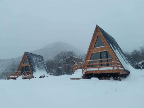 Tsageri House | Cozy Cabins Tvishi Near Khvamli Mountain for Families