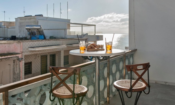 Torre Lapillo Apartment | Relaxing Getaway at Caboto Balcony with Hot Tub & Spa