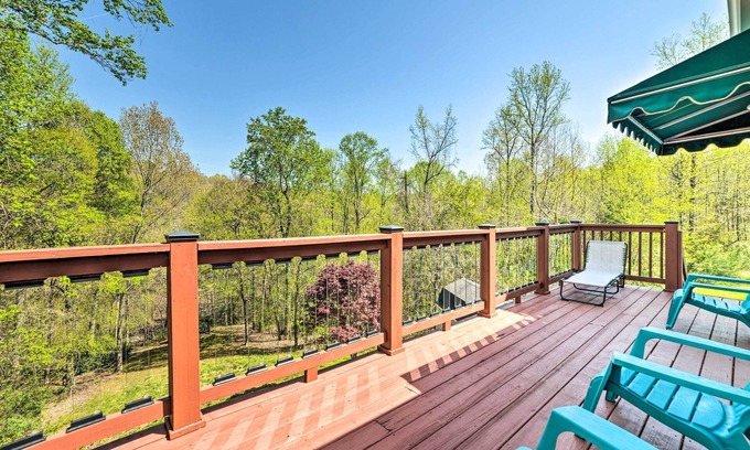 Cadiz House | Relaxing Cadiz Abode with Decks, Fire Pit & Lake Access