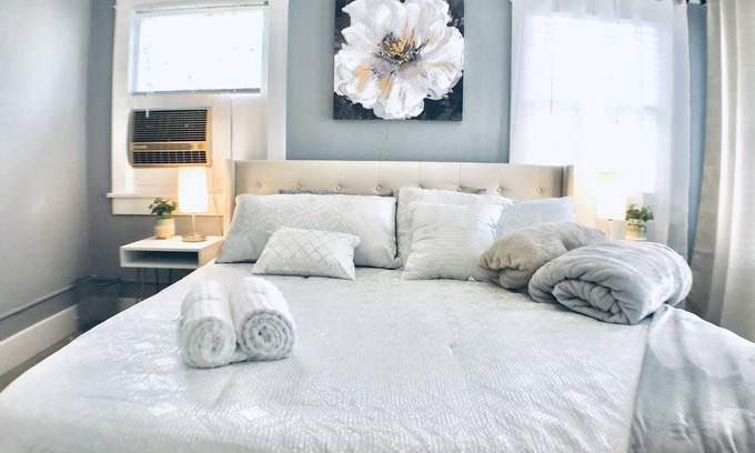 Oleander - Sunset Apartment | Relax in a Private Apt with King Bed and Great Amenities