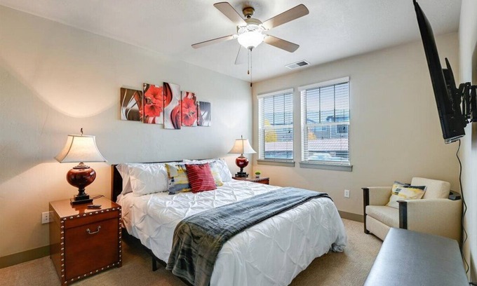 South Jordan Apartment | Cal-King Suite with Outdoor Adventures & Top Guest Rating!