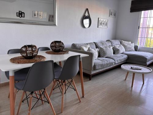 San Juan de los Terreros House | Oceanfront Cala Azul with Pool and Kids' Amenities