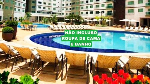 Do Turista Apartment | Relax at Caldas Novas Riviera: Pool, Hot Tub & Breakfast