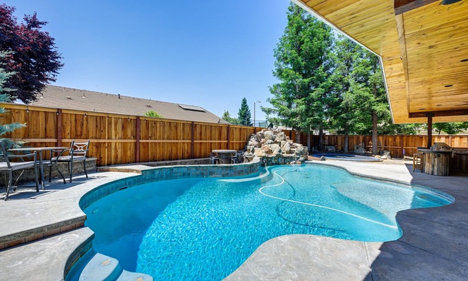 Visalia House | Premier California Vacation Rental with Private Pool & Patio
