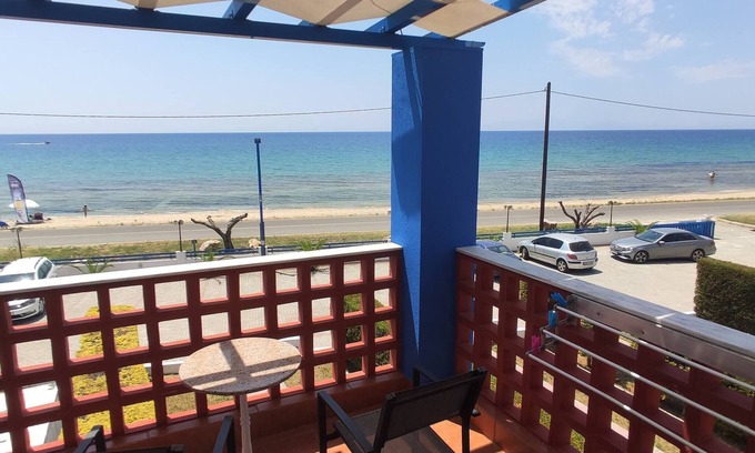 Nea Propontida Villa | Serene First Line House with Beachfront Views and Pool
