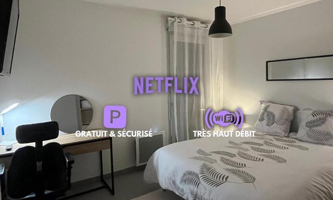 Tours Apartment | Tranquil Stay at Calm in Tours - Family-Friendly Apartment
