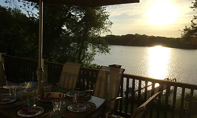 Centerville House | Idyllic Waterfront Home on Lake Wequaquet with Beach Pass
