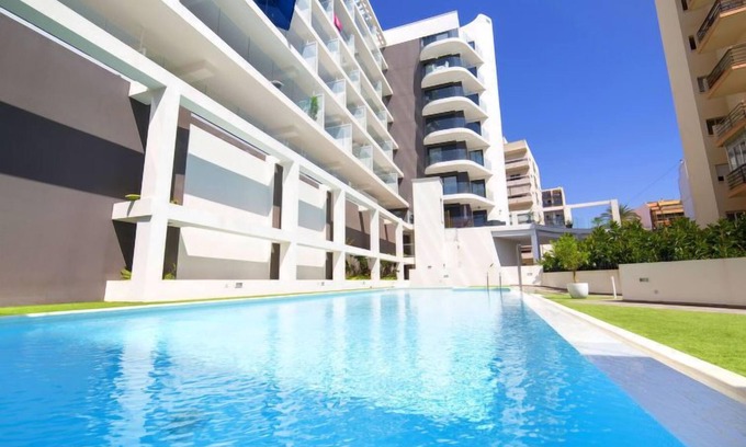 Calpe City Center Apartment | Beachfront Bliss at Calpe Beach I by Interhome