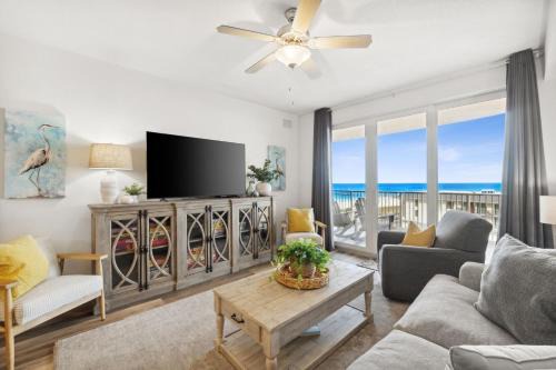 Panama City Beach Apartment | Calypso 3-607: Oceanfront Haven with Pool & Hot Tub