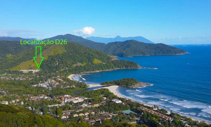 Sao Sebastiao Apartment | Relaxing Camburyzinho Suites with Ocean Views & Privacy