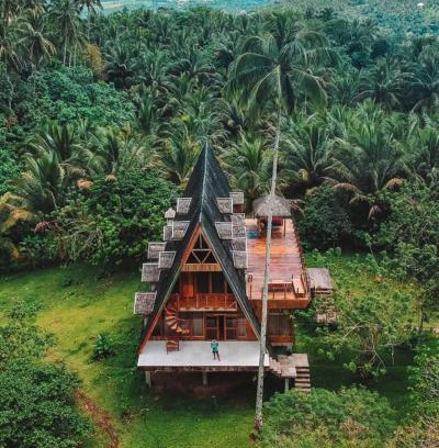 Mambajao House | Cozy Camiguin Volcano A-Frame House with Family Amenities