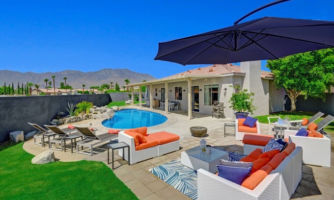 Cathedral City House | Experience Bliss at Camp Bella Vista: 10/10 Rating & Spa