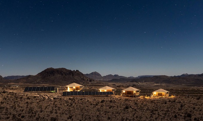 Terlingua Cabin | Relax at Camp Elena - Unique Tents with Pool & Breakfast