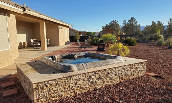 Pahrump House | Discover Camp Redrock: Family-Friendly with Pool & Spa