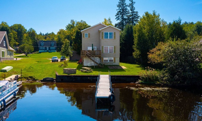 Tupper Lake House | Family-Friendly Camp Sunshine with Scenic Lake View