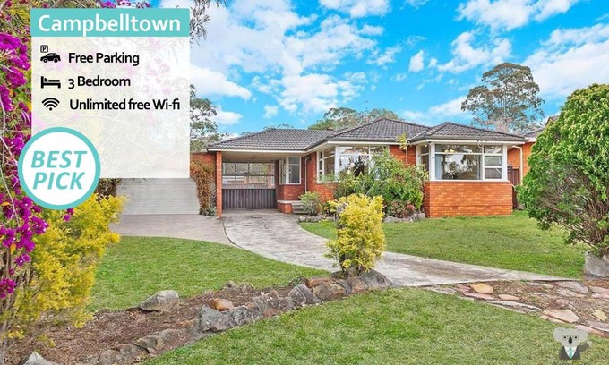 Campbelltown Apartment | Campbelltown Holiday Home: Family-Friendly with Free Parking
