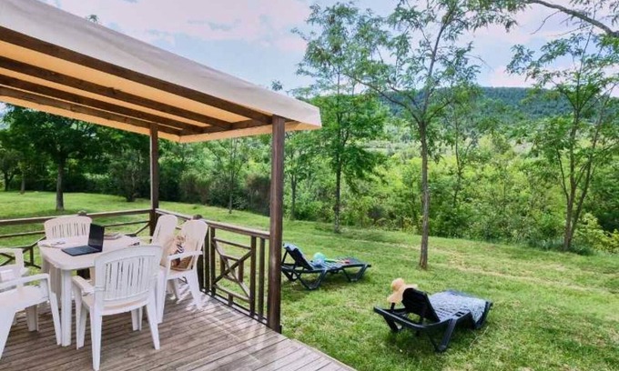Lussas House | Cozy 3-Star Camping with Pool & Family-Friendly Amenities