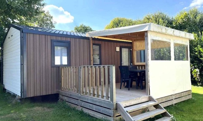 Aubigny-les-Clouzeaux House | Charming 4-Star Camping Experience with Pool & Spa