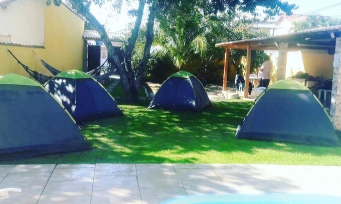 Jacone Other | Pet-Friendly Camping Aconchego with Pool & Ocean View