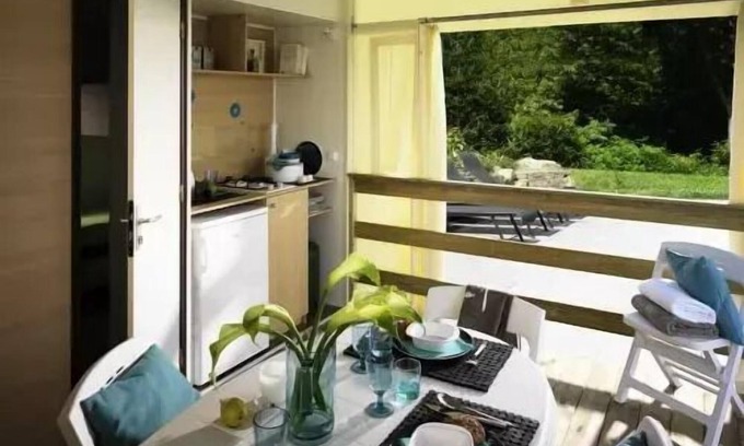 Saint-Jean-du-Gard House | Pet-Friendly Getaway at Camping des Sources with Spa Access