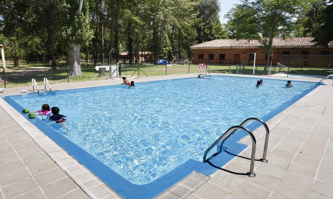 Burgos RV Rental | Relaxing Camping Fuentes Blancas: Rated 9.2 with Pool & Spa
