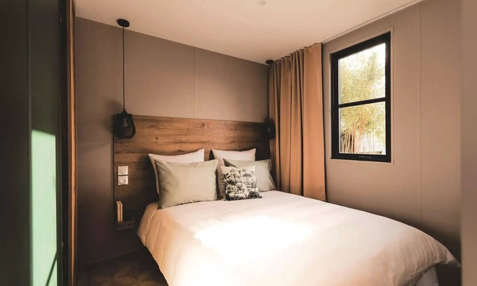 Aizenay Villa | Relaxing Retreat at Camping La Forêt with Ocean Views