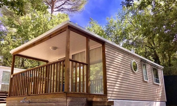 Peynier House | Relax at Camping le Devançon: Oceanfront Mobile Home Retreat