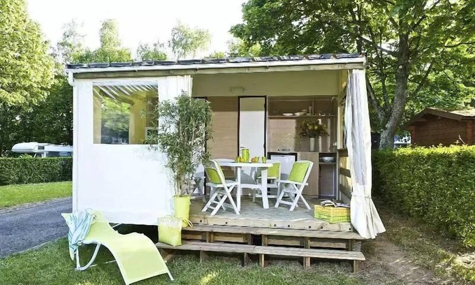Meyrueis House | Explore Camping le Jardin des Cévennes: Cozy 3-Room Mobil-Tent