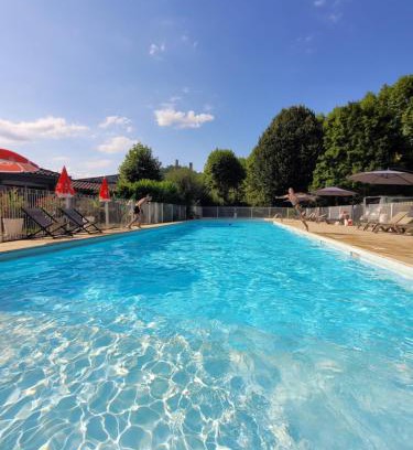 Saint-Cere Other | Pet-Friendly Camping Le Soulhol with Oceanfront Pool Access