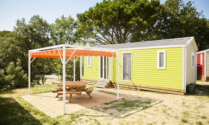 Laroque-des-Alberes House | Oceanfront Retreat at Camping Les Albères - Family-Friendly Stay