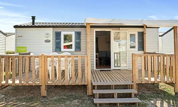 Passy House | Camping Les Iles*** - Cozy 3-Room Mobile Home 5 adults + 1 child under 12