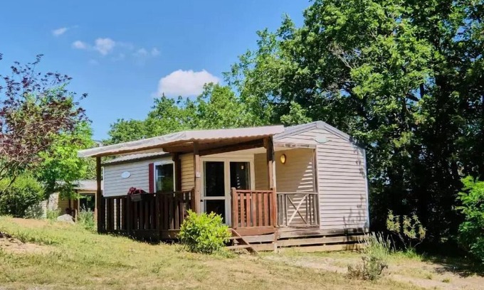 Recoubeau-Jansac House | Cozy Mobile Home at Camping Maeva Escapades Le Couriou