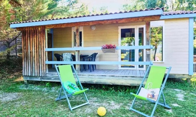 Recoubeau-Jansac House | Cozy Chalet at Camping maeva Escapades Le Couriou for Families