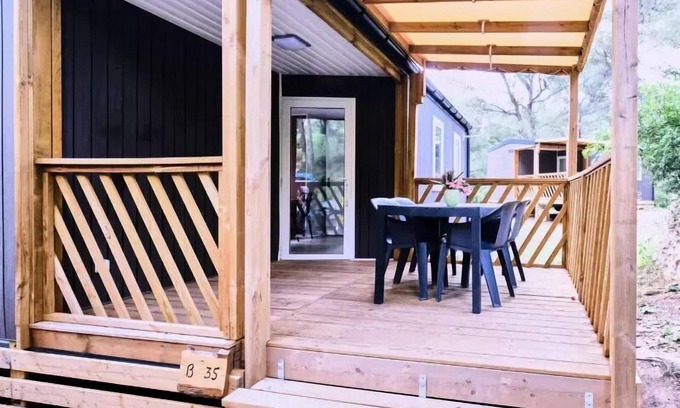 Orgon House | Relax at Camping Maeva Respire La Vallée Heureuse Mobile Home