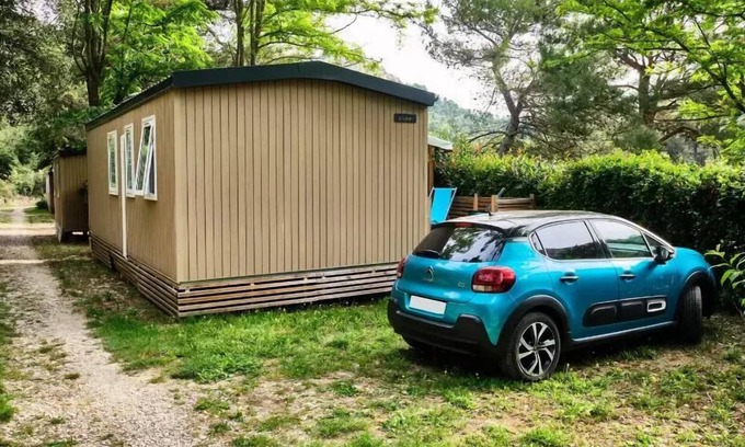Orgon House | Relax at Camping maeva Respire La Vallée Heureuse Mobile Home