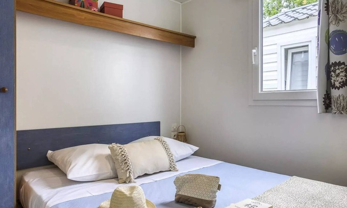 Seigy House | Comfort Mobile Home at Camping Romanée Les Cochards