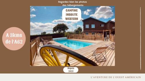 Bouglon Other | Family-Friendly Camping Syl-Vallée Western Village Awaits