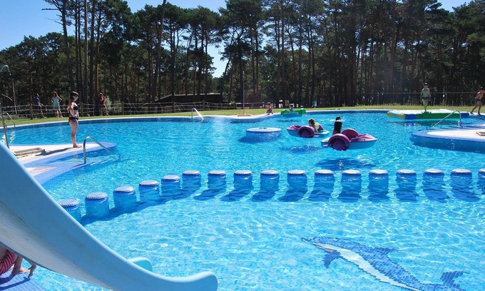 Vilviestre de los Nabos RV Rental | Relax at Camping Urbión: Pool, Spa & Ocean Views Await