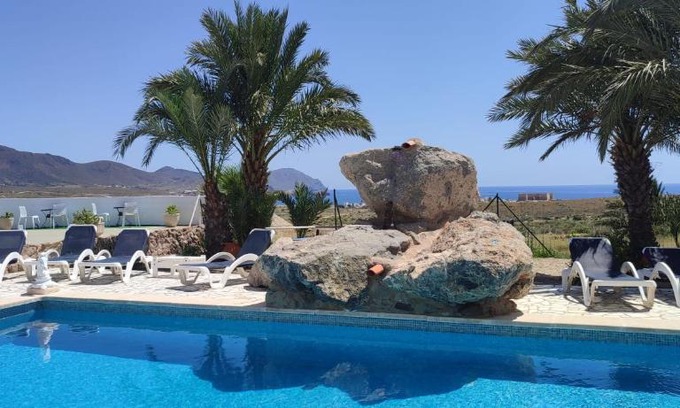 Los Escullos House | Cozy CampoMar: Oceanfront Pet-Friendly Escape Awaits
