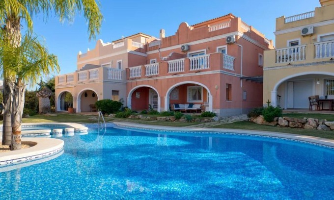 Denia House | Beachfront Retreat: Campoverde with Pool & Spa Amenities