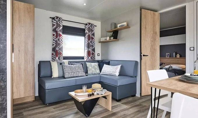 Campagne House | Discover Campsite Flower le Val de la Marquise - Premium Mobile Home