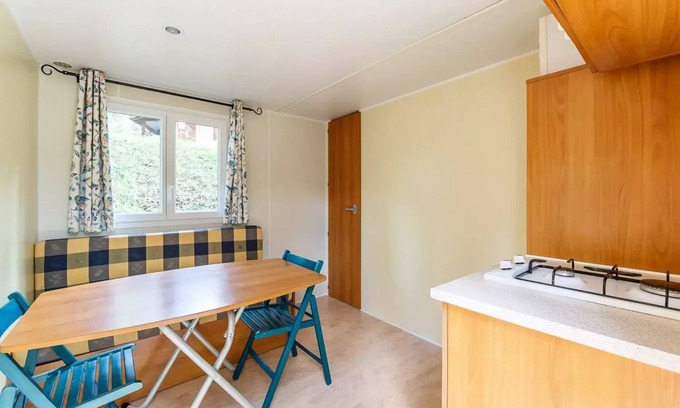 La Salle-en-Beaumont House | Campsite Le Champ Long* - Mobile home without sanitary facilities for 6 people