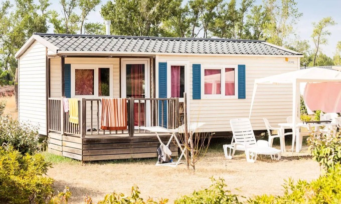 Torreilles House | Top-Rated Campsite La Palmeraie: Family-Friendly Mobile Home